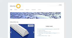 Desktop Screenshot of pervaporation-membranes.com
