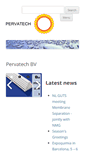 Mobile Screenshot of pervaporation-membranes.com